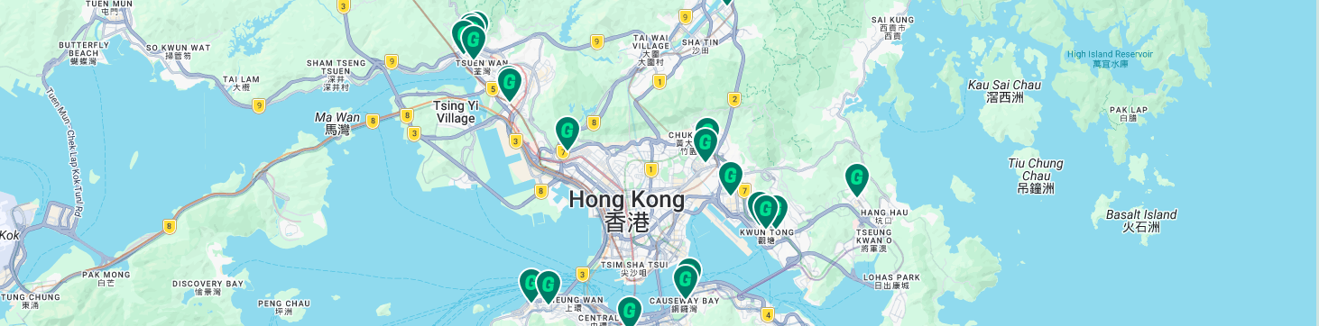 Pickleball courts map